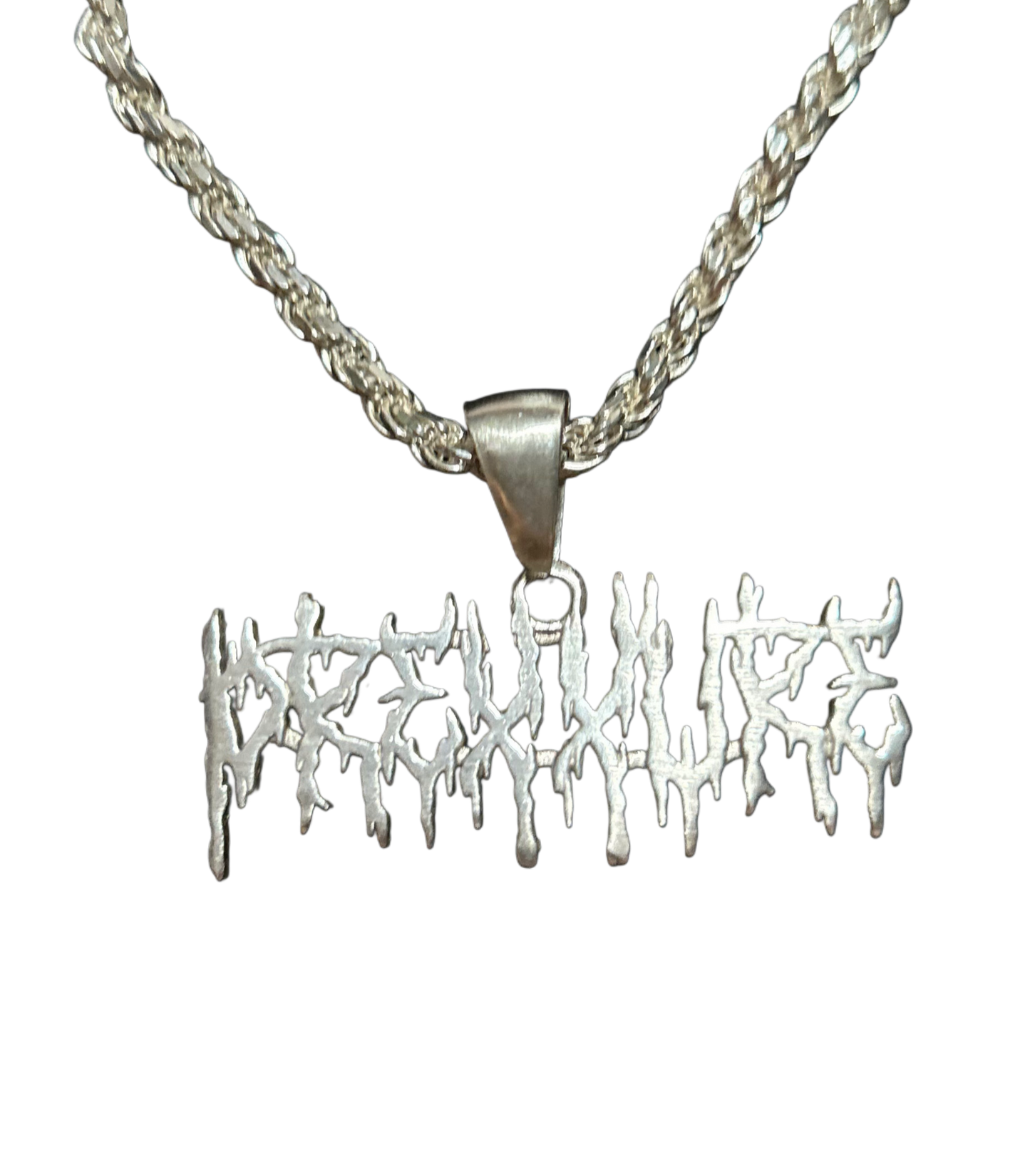 “Lightning Logo Necklace”
