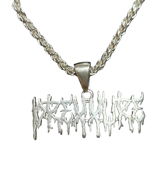 “Lightning Logo Necklace”